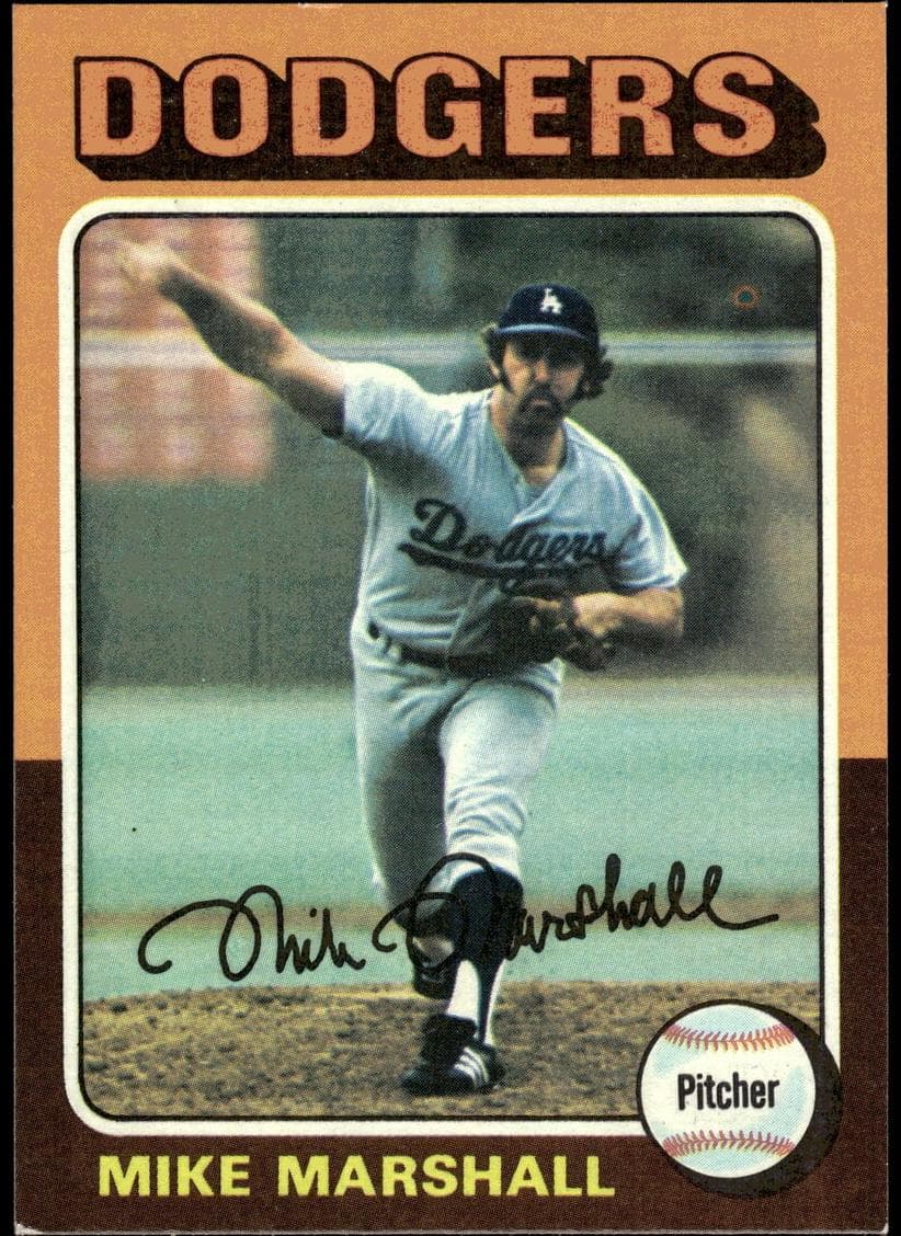 Mike Marshall 1975 topps Topps Mini