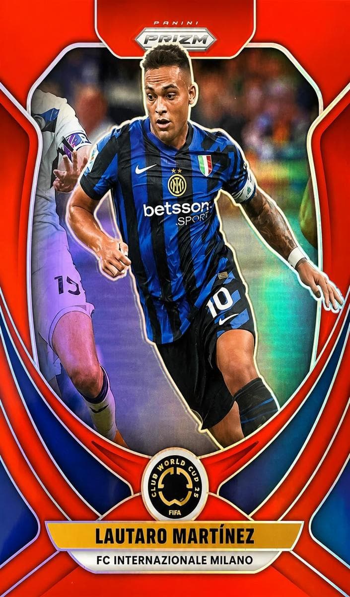 Lautaro Martínez trading card