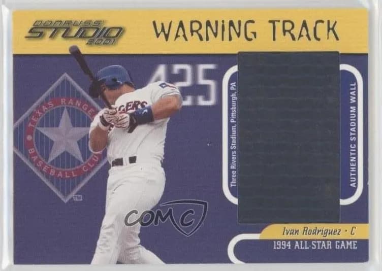 Ivan Rodriguez 2001 panini