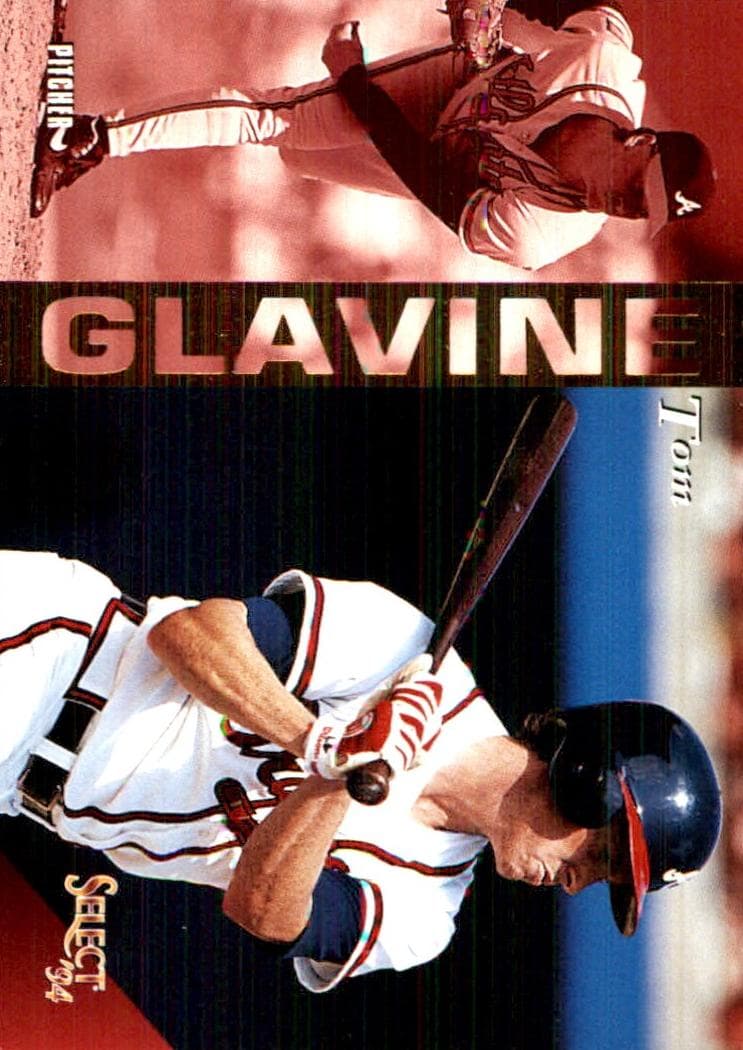Tom Glavine 1994 panini Select