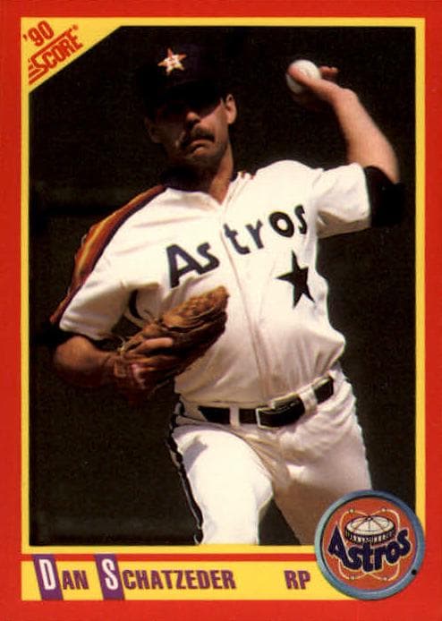 Dan Schatzeder trading card