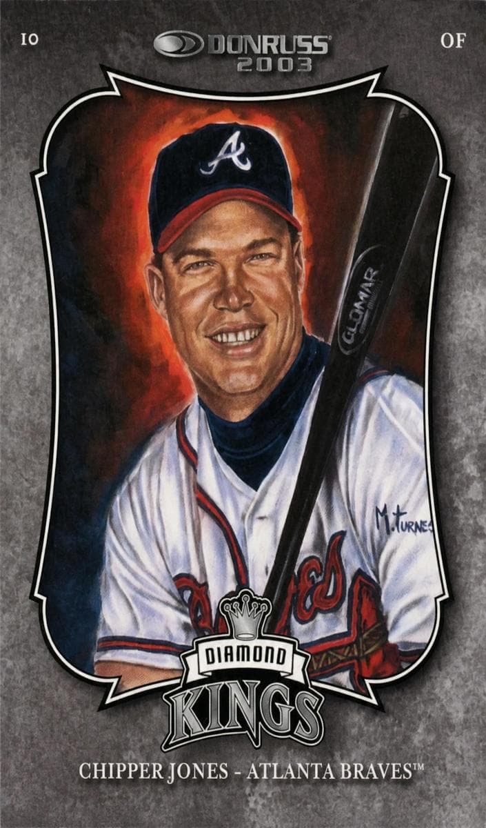 Chipper Jones 2003 panini