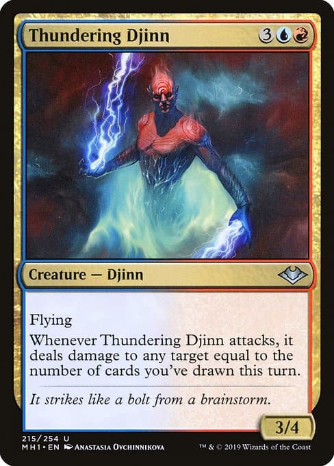 Thundering Djinn #215