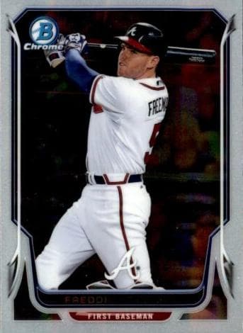 Freddie Freeman 2014 bowman Bowman Chrome