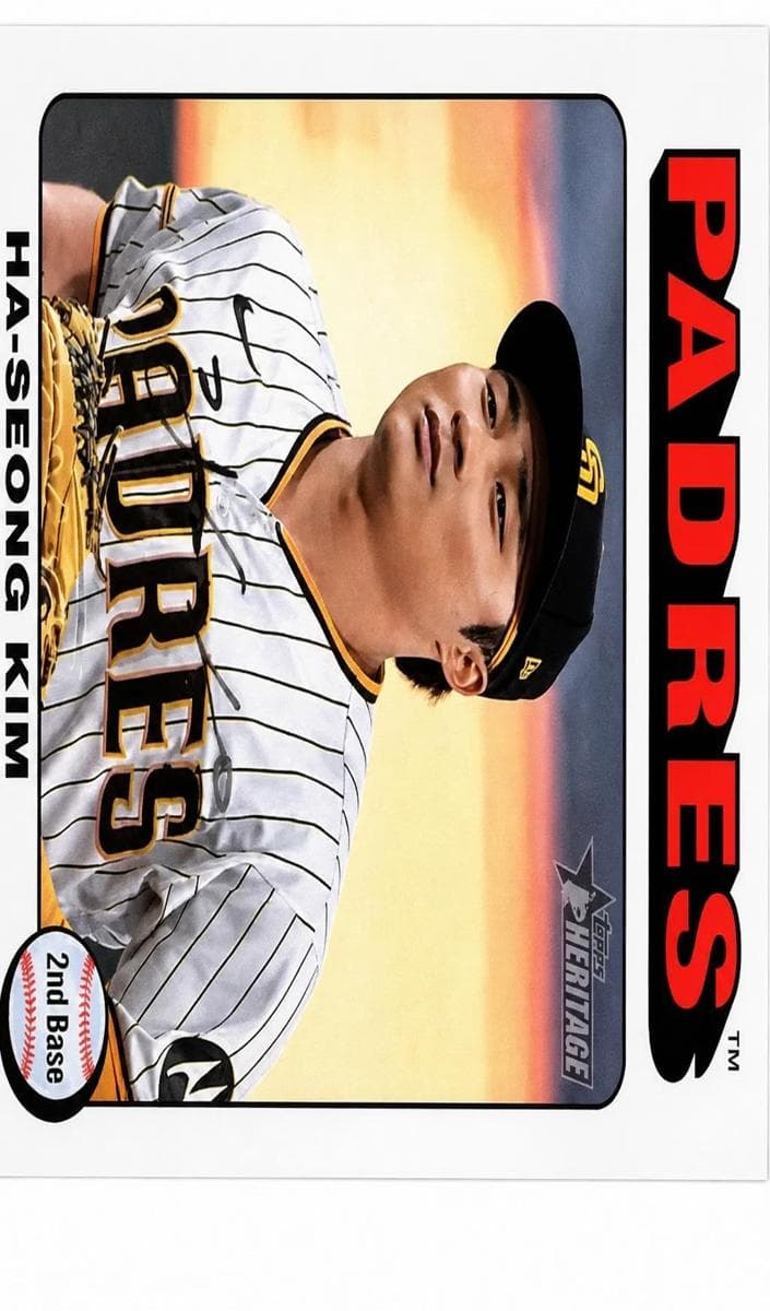 Ha-Seong Kim trading card