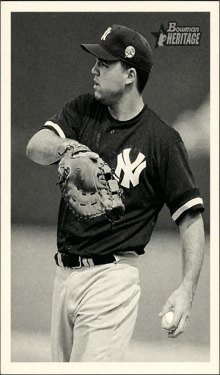 Nick Johnson 2001 bowman Bowman Heritage