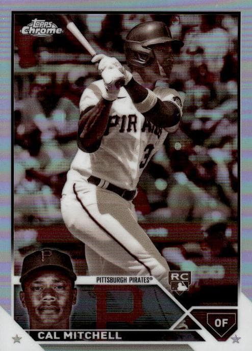 Cal Mitchell trading card