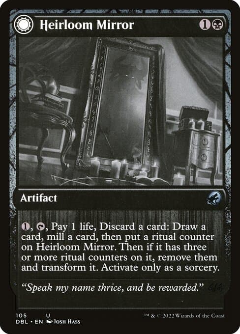 Heirloom Mirror & Inherited Fiend 2022 Magic: The Gathering