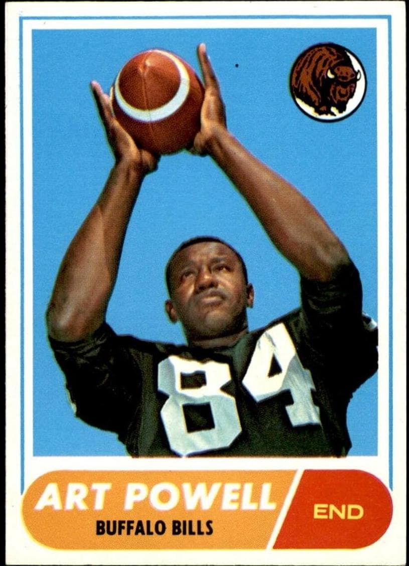 Art Powell 1968 topps Topps
