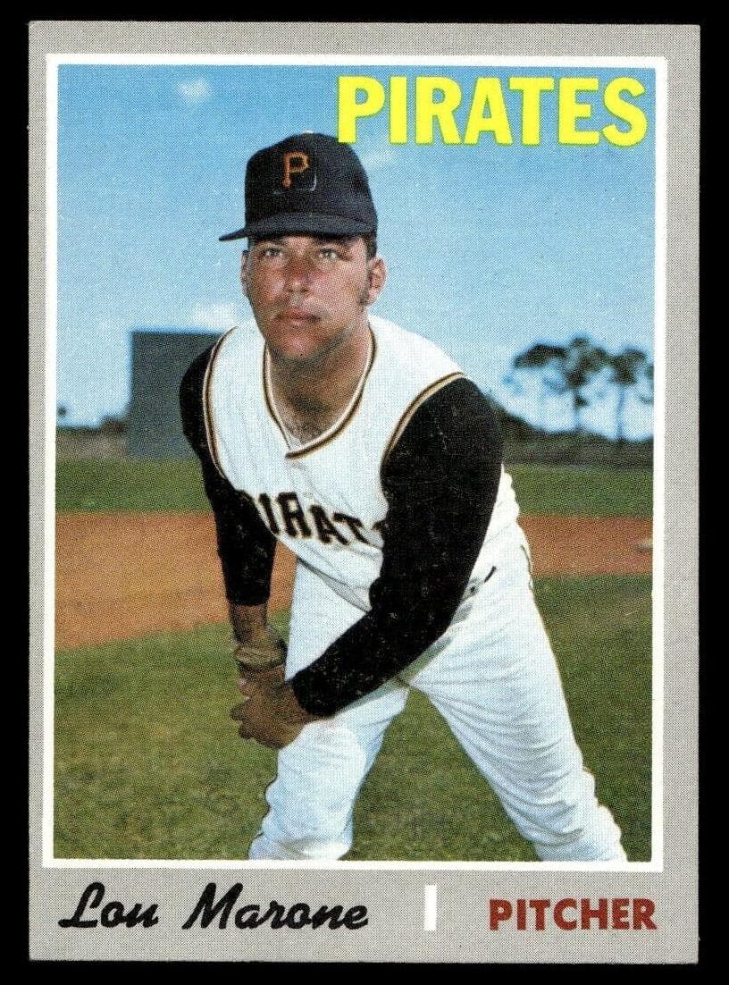 Lou Marone 1970 topps Topps