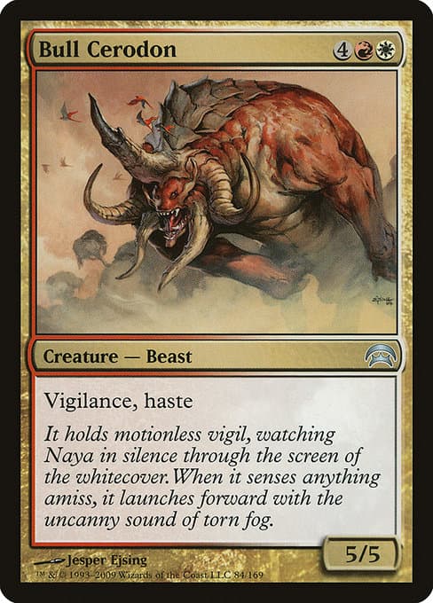 Bull Cerodon 2008 Magic: The Gathering Shards of Alara