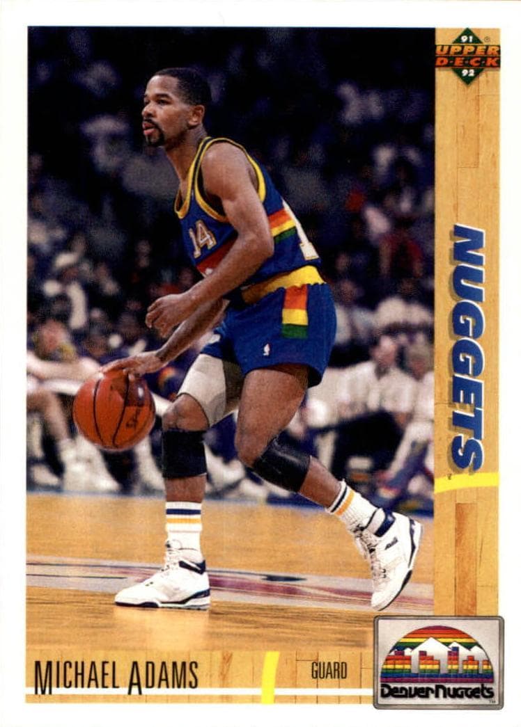 Michael Adams 1991 upper-deck Upper Deck