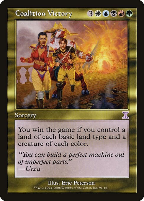 Coalition Victory 2000 Magic: The Gathering Invasion