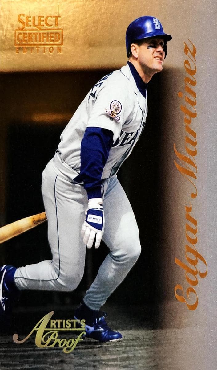 Edgar Martinez 1996 panini Certified