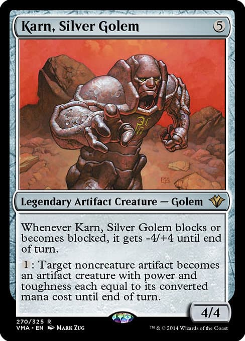 Karn, Silver Golem #298