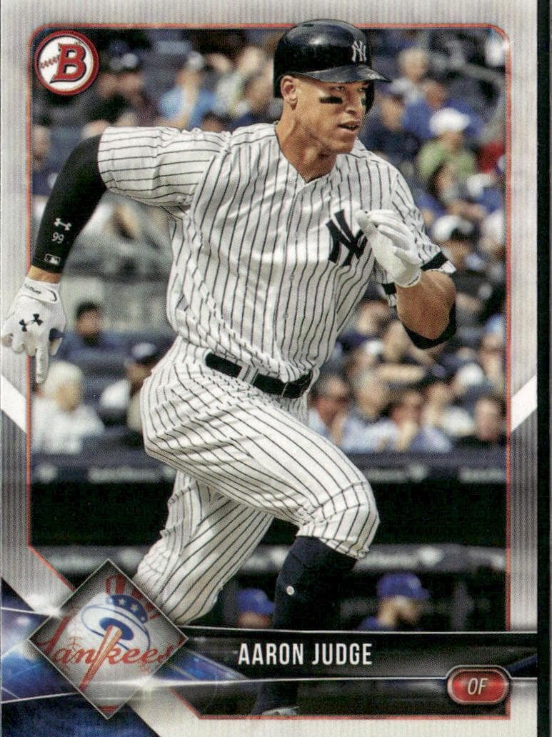 Aaron Judge 2018 bowman Bowman