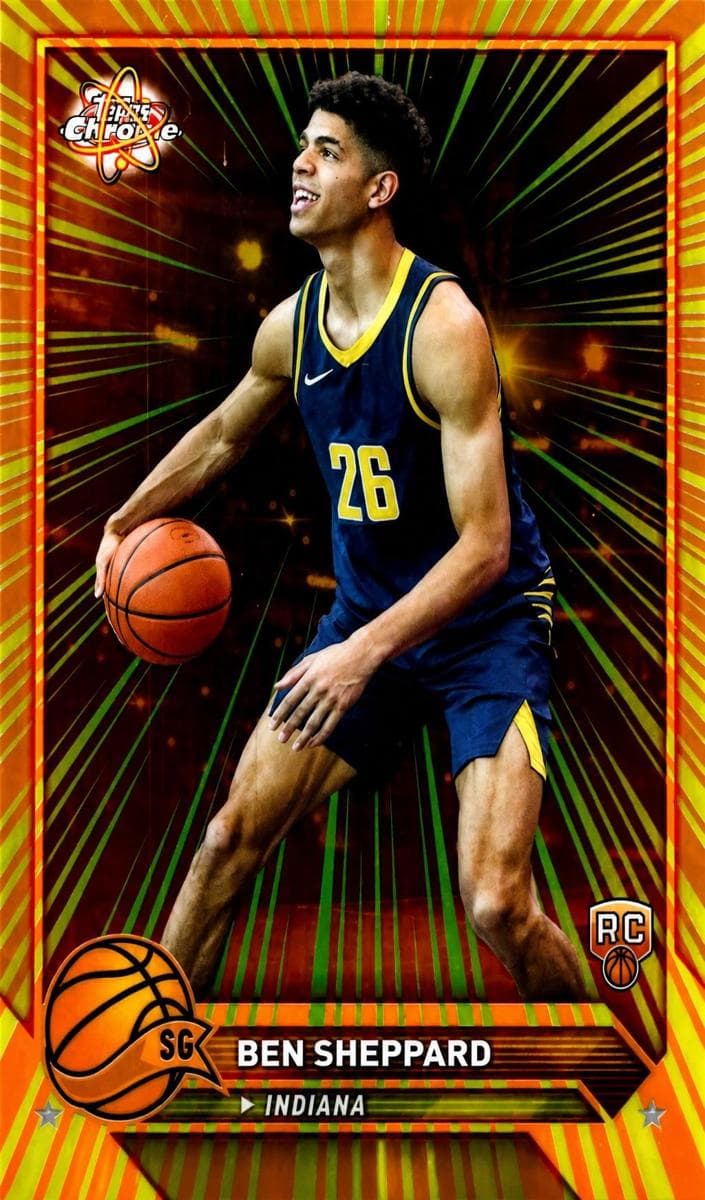 Ben Sheppard trading card