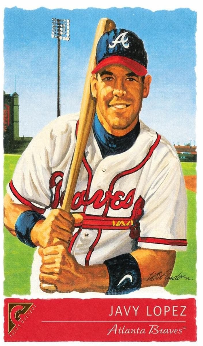 Javy Lopez 2001 topps Topps Gallery