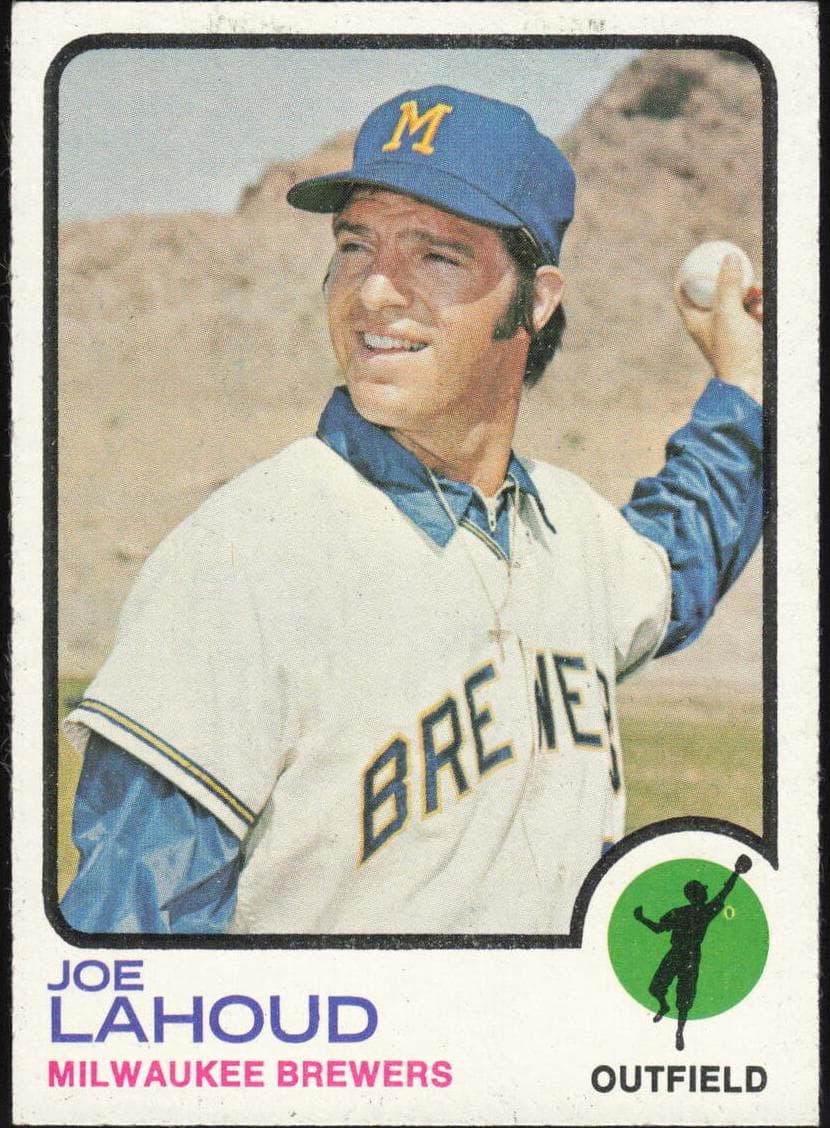 Joe Lahoud 1973 topps Topps