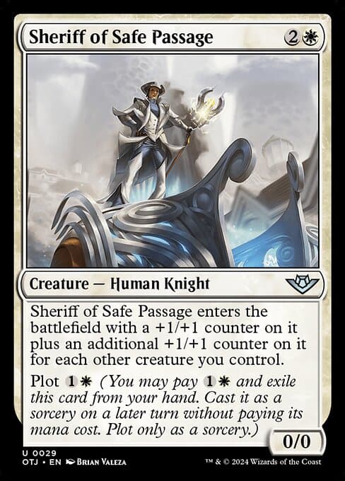 Sheriff of Safe Passage 2024 Magic: The Gathering Outlaws of Thunder Junction