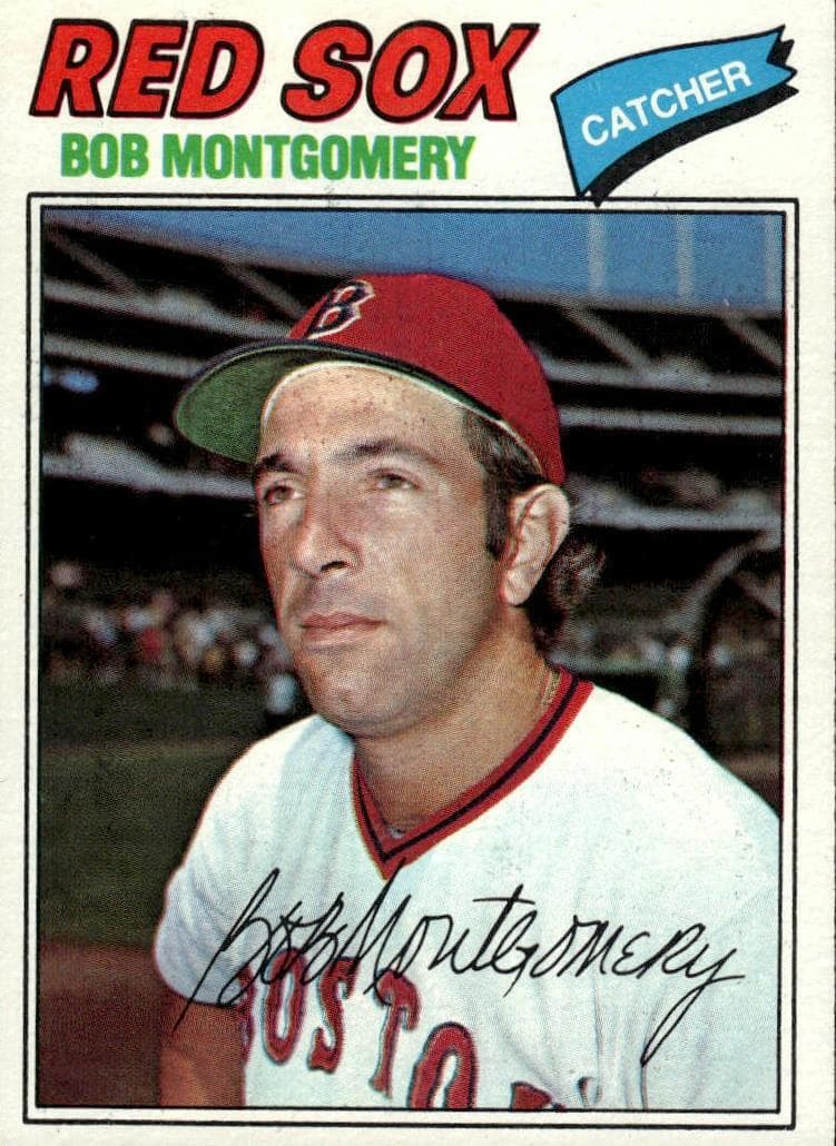 Bob Montgomery 1977 topps Topps