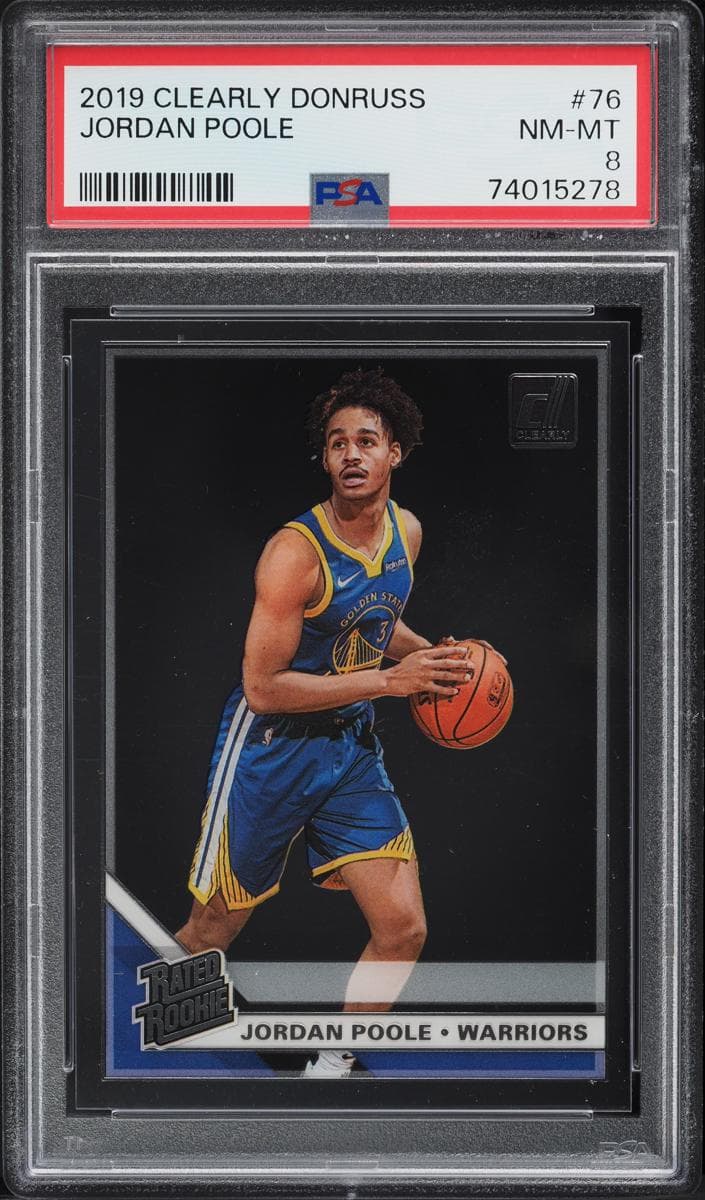 Jordan Poole 2019 panini