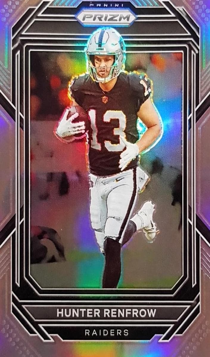 Hunter Renfrow trading card