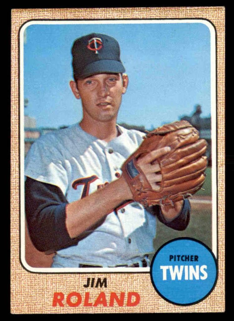Jim Roland 1968 topps Topps
