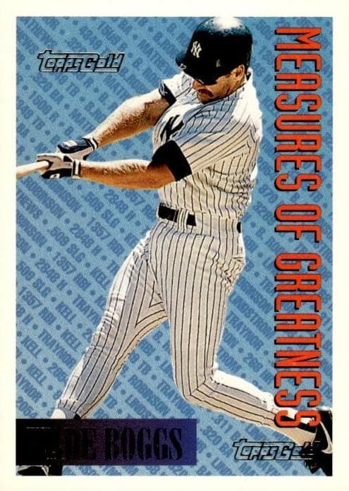 Wade Boggs 1994 topps Topps