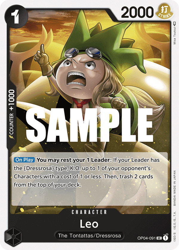 Leo 2023 One Piece Japanese Kingdoms of Intrigue