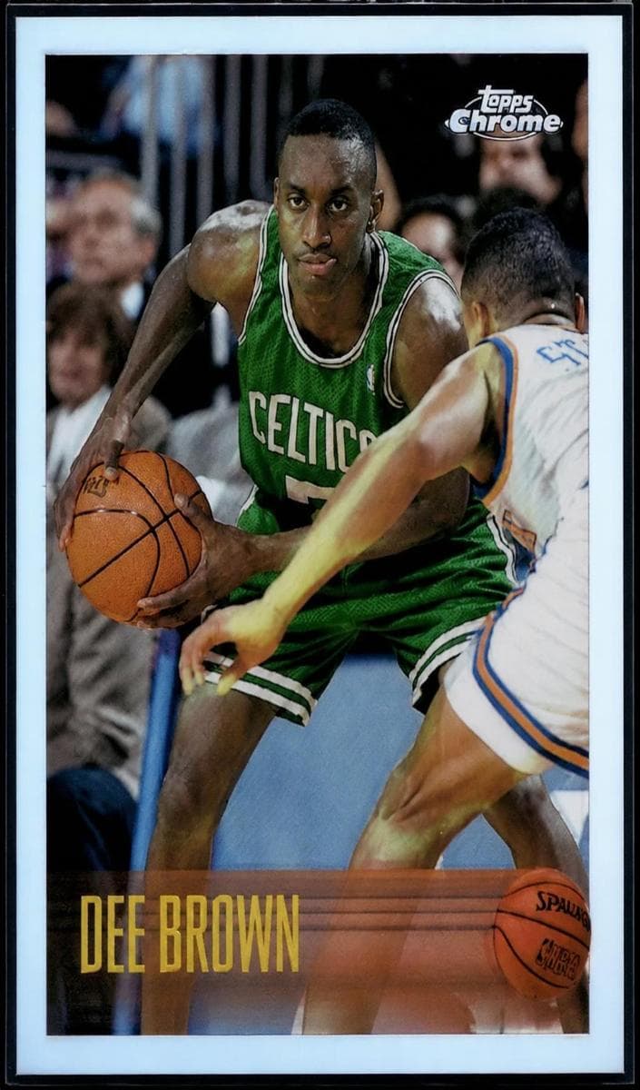 Dee Brown 1996 topps Chrome