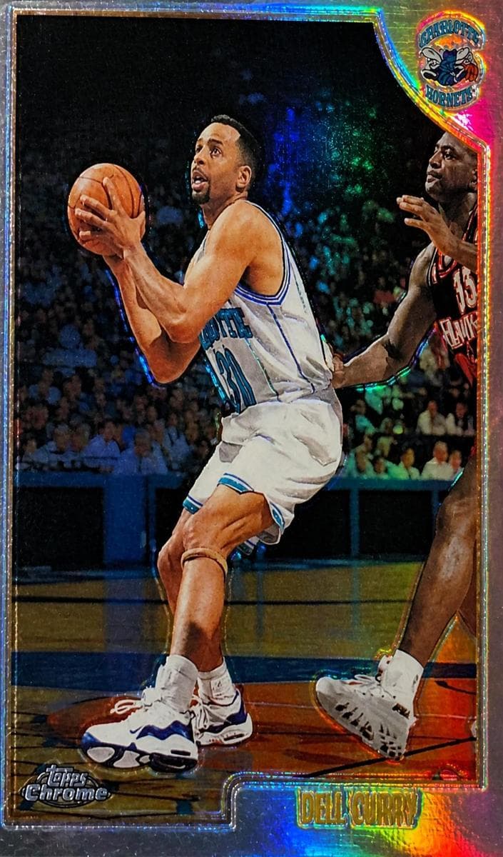 Dell Curry 1998 topps Topps Chrome