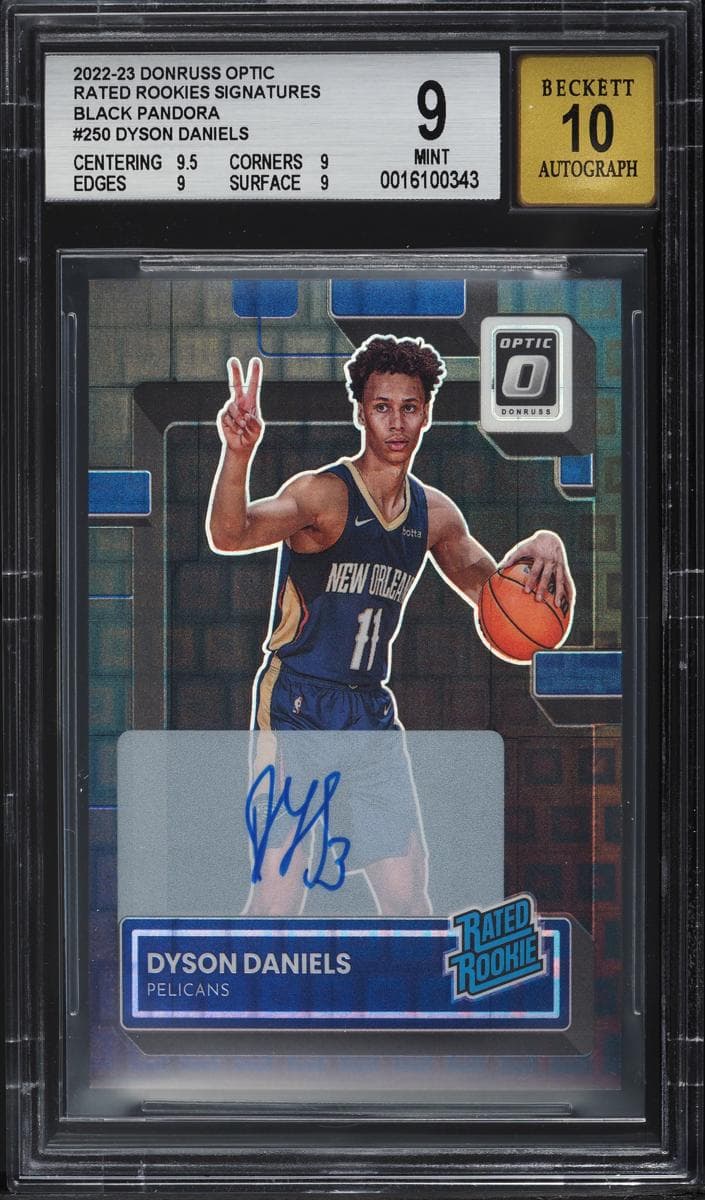 Dyson Daniels trading card
