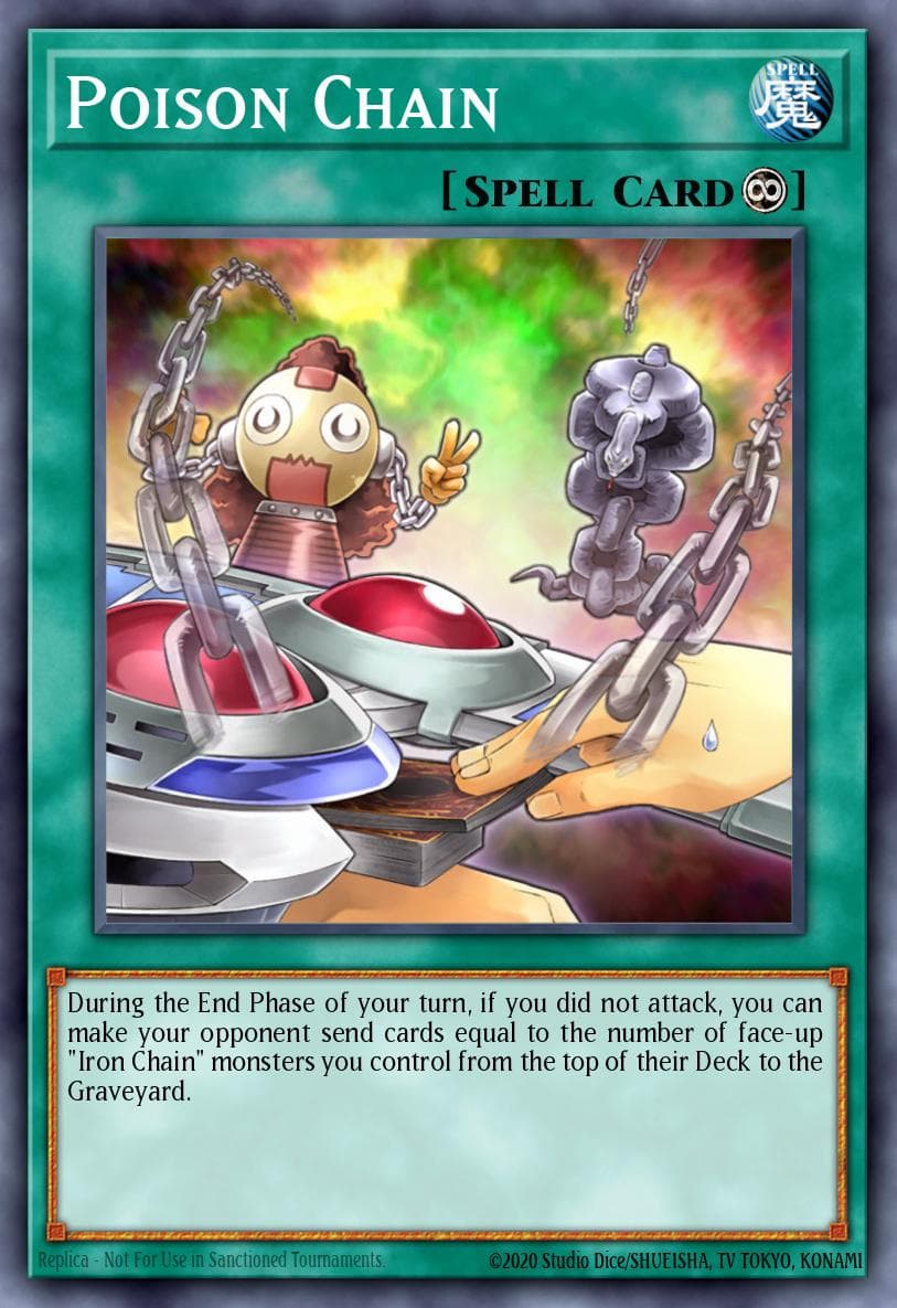 Poison Chain 2008 Yu-Gi-Oh! Crossroads of Chaos