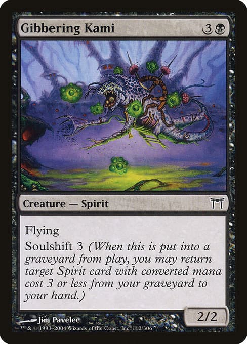 Gibbering Kami 2004 Magic: The Gathering Champions of Kamigawa
