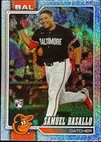 Samuel Basallo trading card