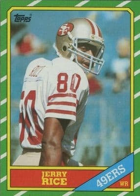 Jerry Rice trading card
