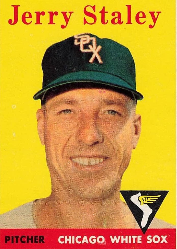 Jerry Staley 1958 topps Topps