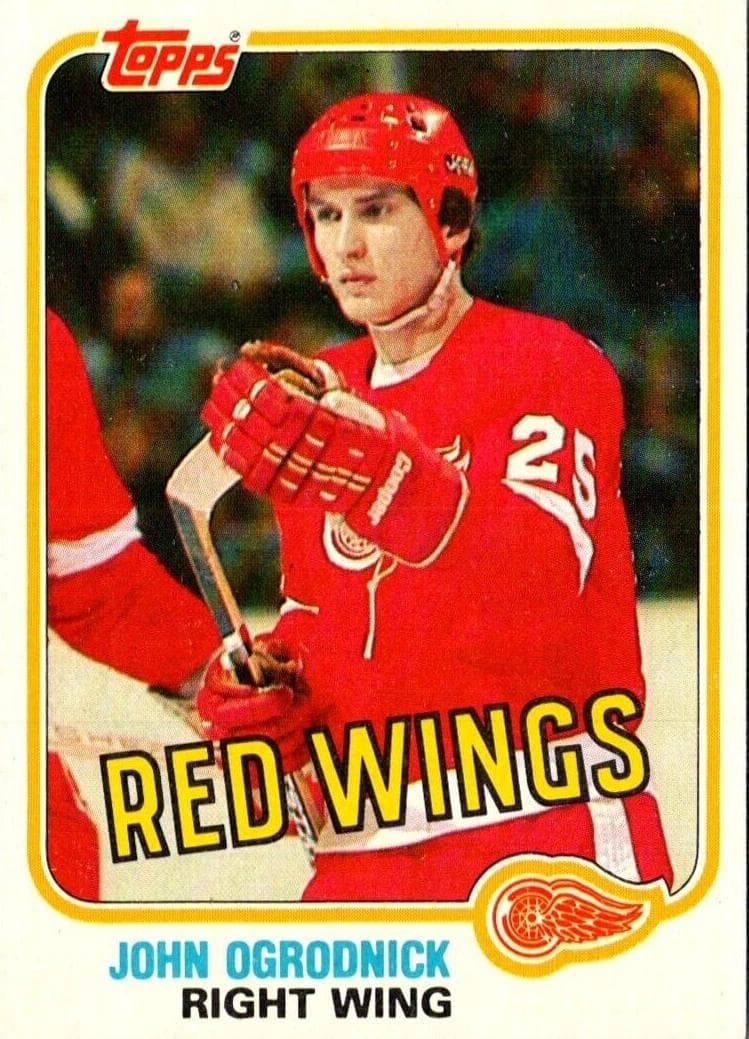 John Ogrodnick 1981 topps O-Pee-Chee