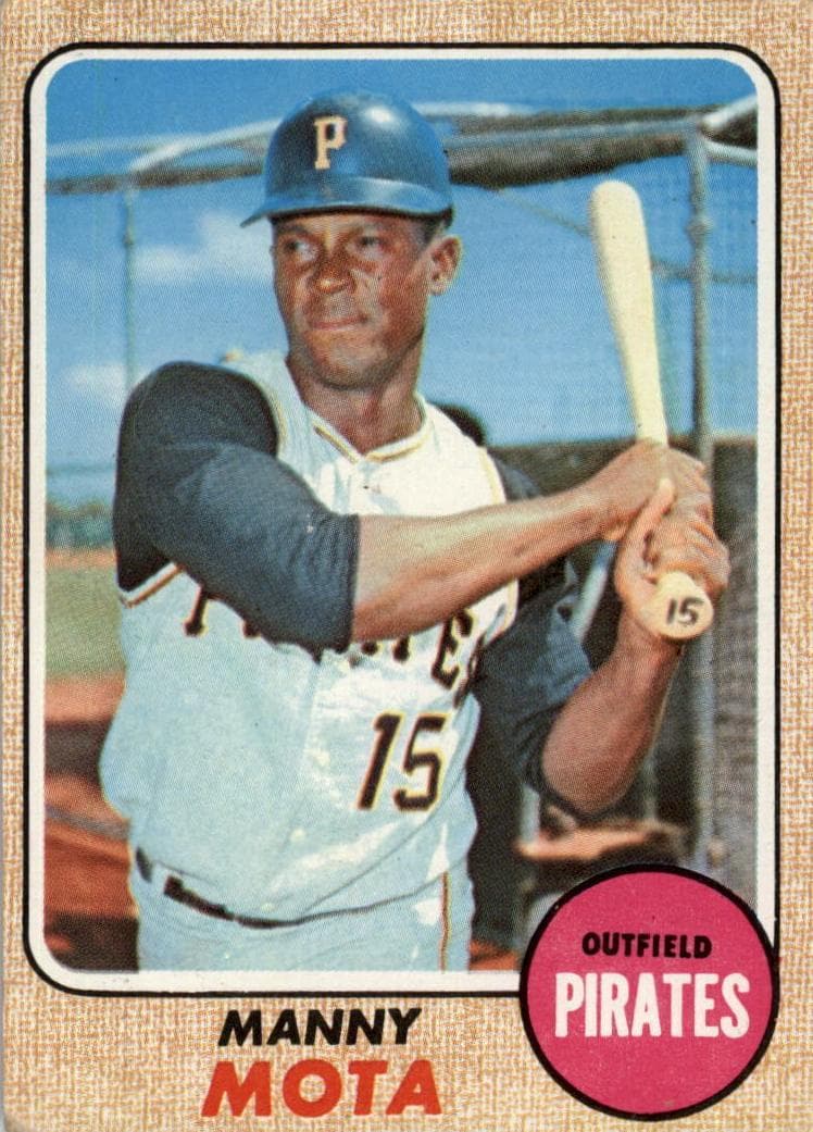 Manny Mota 1968 topps Topps