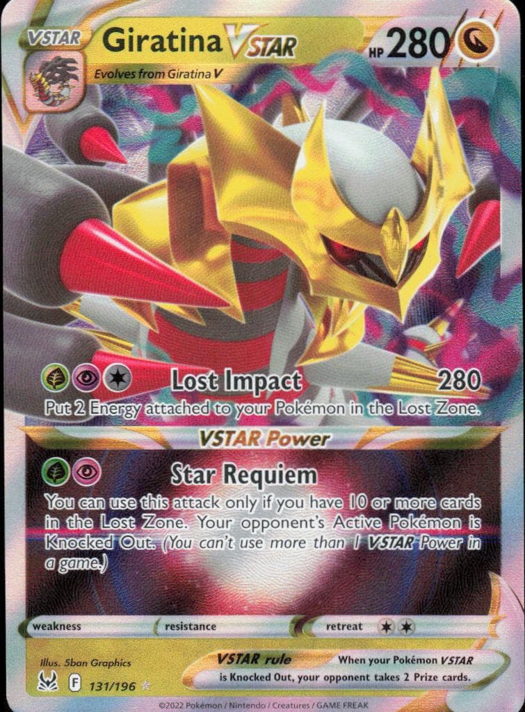 Giratina VSTAR trading card