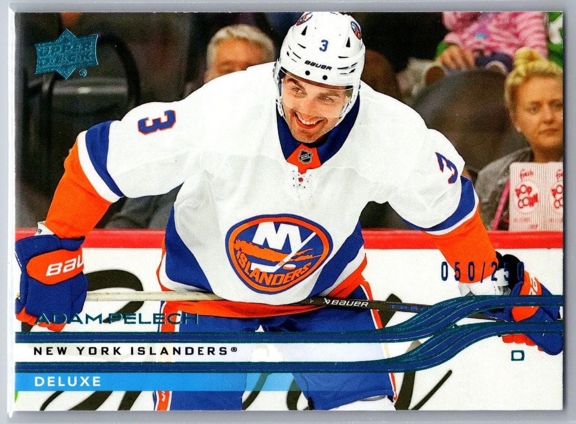 Adam Pelech trading card
