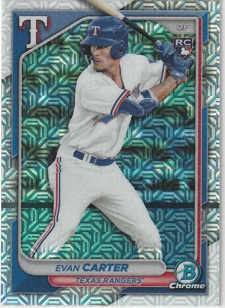 Evan Carter 2024 bowman Bowman