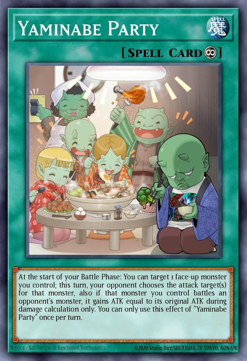 Yaminabe Party 2020 Yu-Gi-Oh! Rise of the Duelist 1st Edition