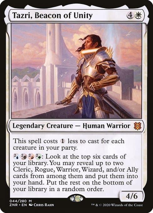 Tazri, Beacon of Unity 2020 Magic: The Gathering Zendikar Rising