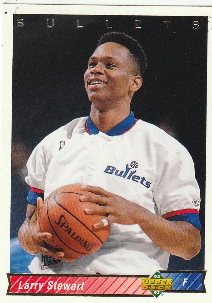 Larry Stewart 1992 upper-deck Upper Deck