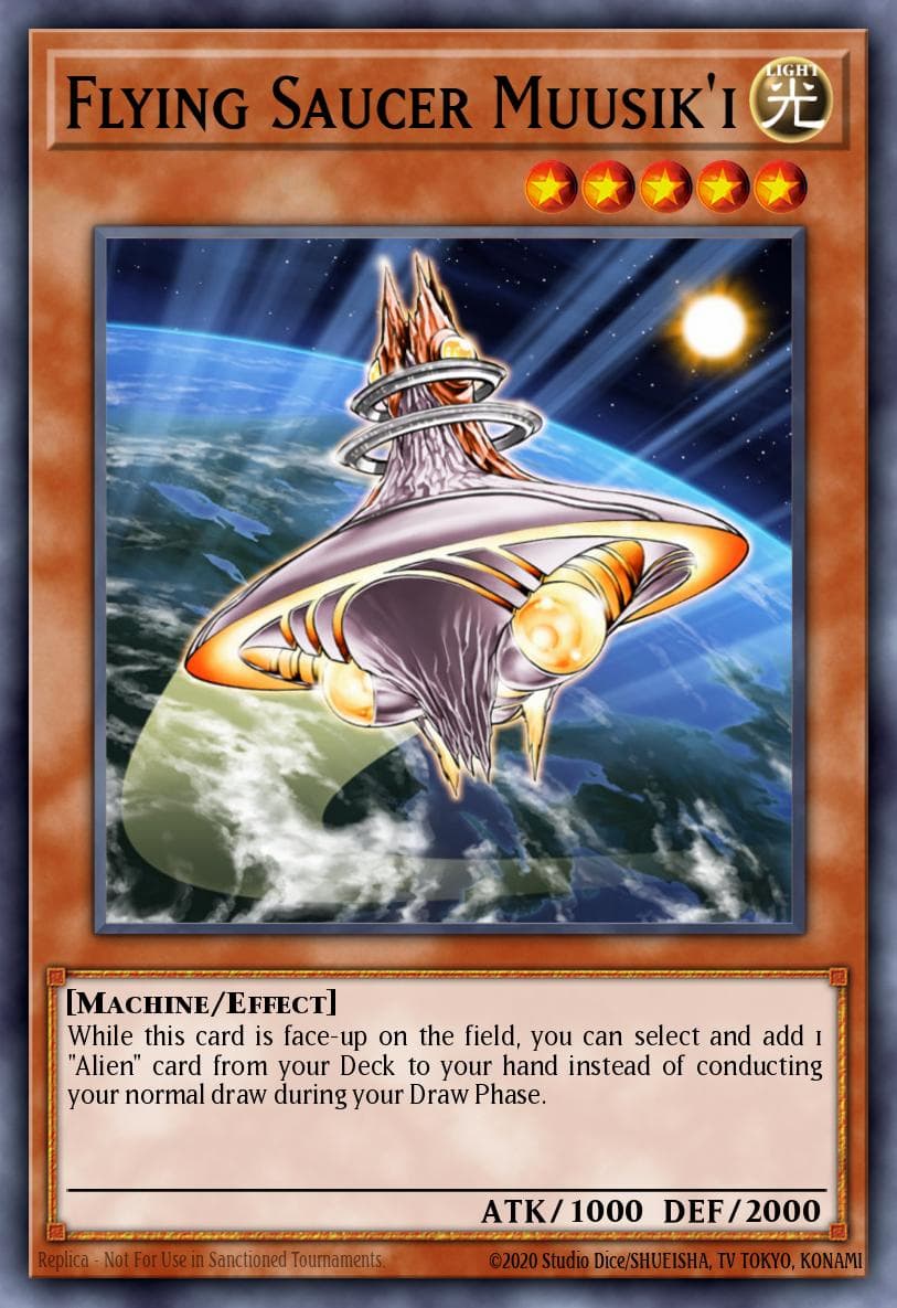 Flying Saucer Muusik'i 2006 Yu-Gi-Oh! Power of the Duelist