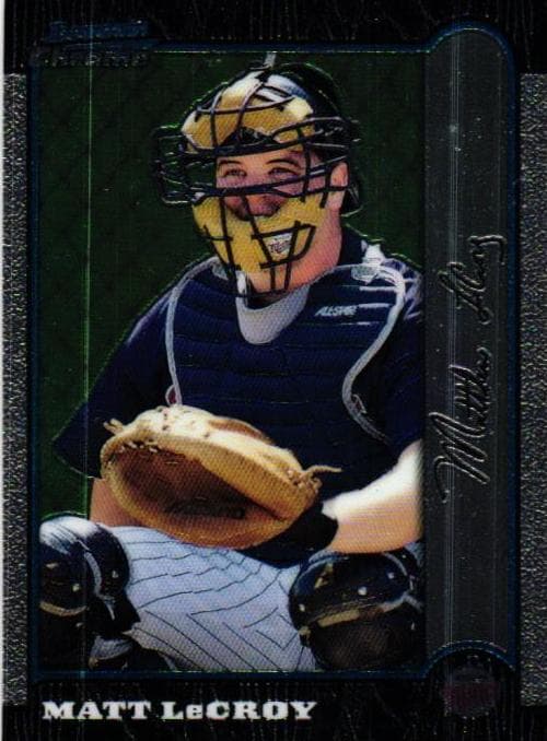 Matt LeCroy 1999 bowman Bowman Chrome