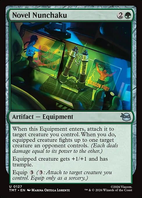 Novel Nunchaku 2026 Magic: The Gathering Teenage Mutant Ninja Turtles