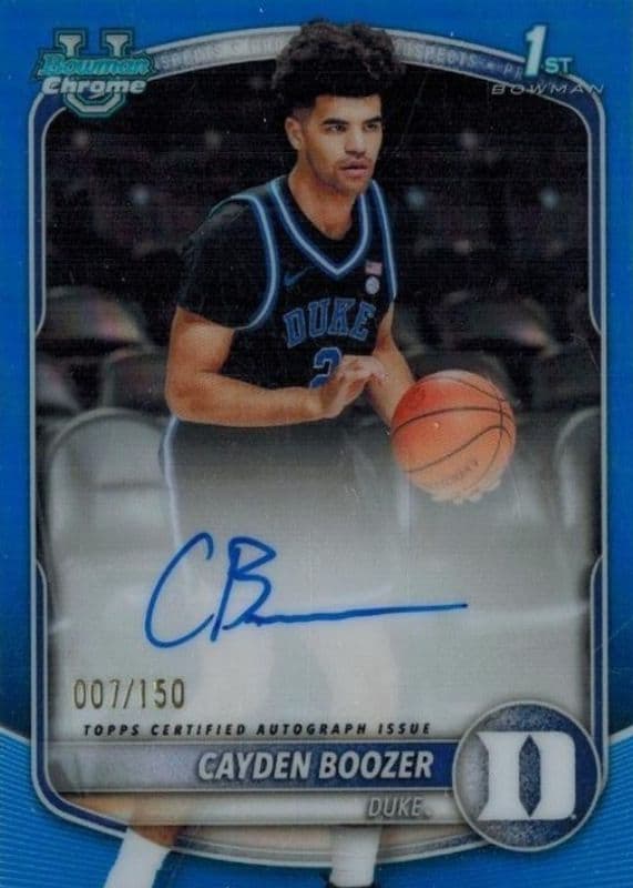 Cayden Boozer 2025 bowman